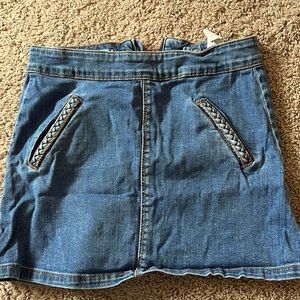 Denim skirt